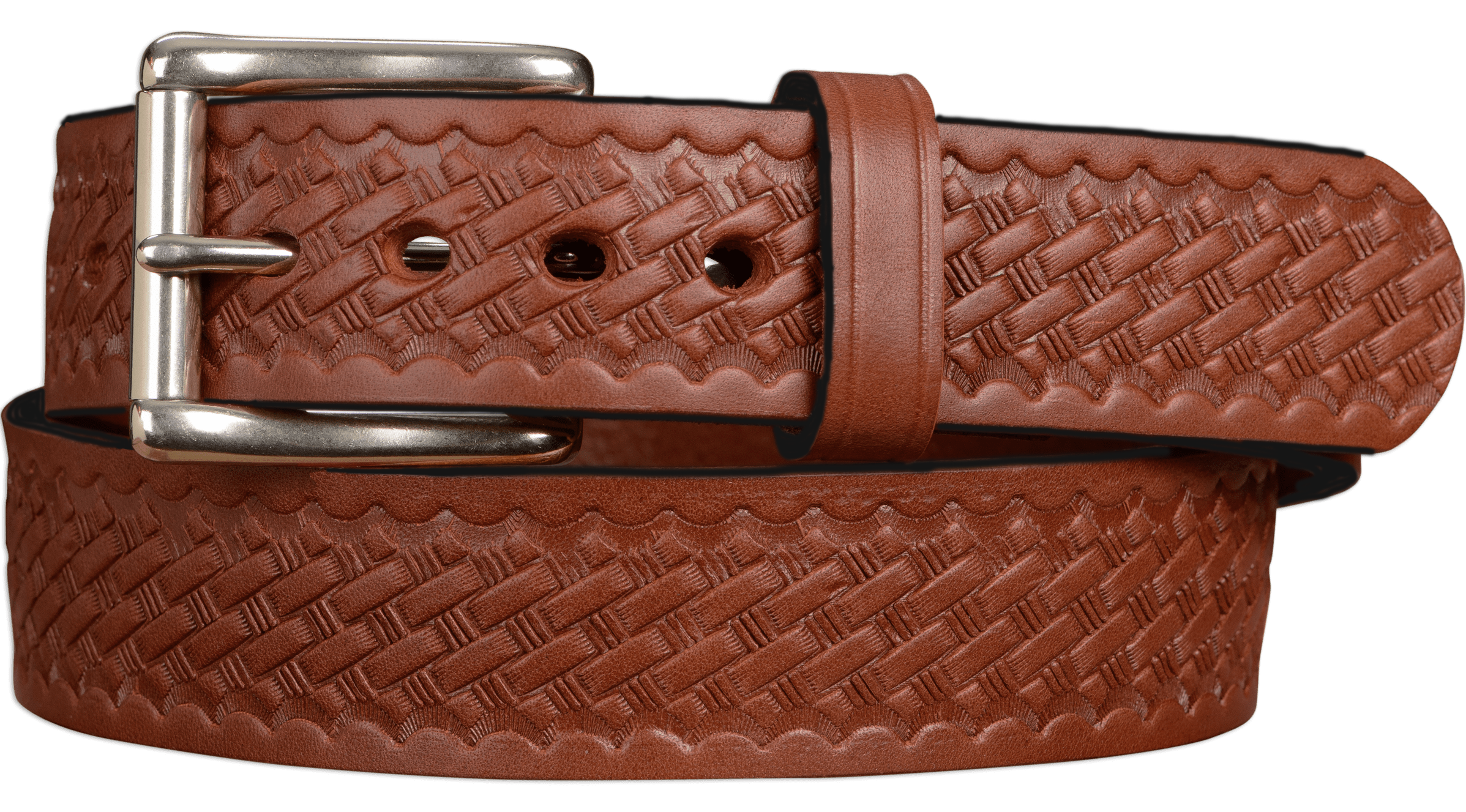 その他 HAMI BELT LEATHER BROWN b127-harness-leather-stitched-