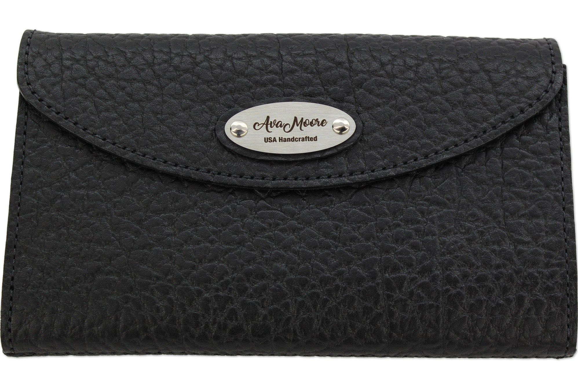 Womens Mulberry black Leather Folded Multi-Card Wallet