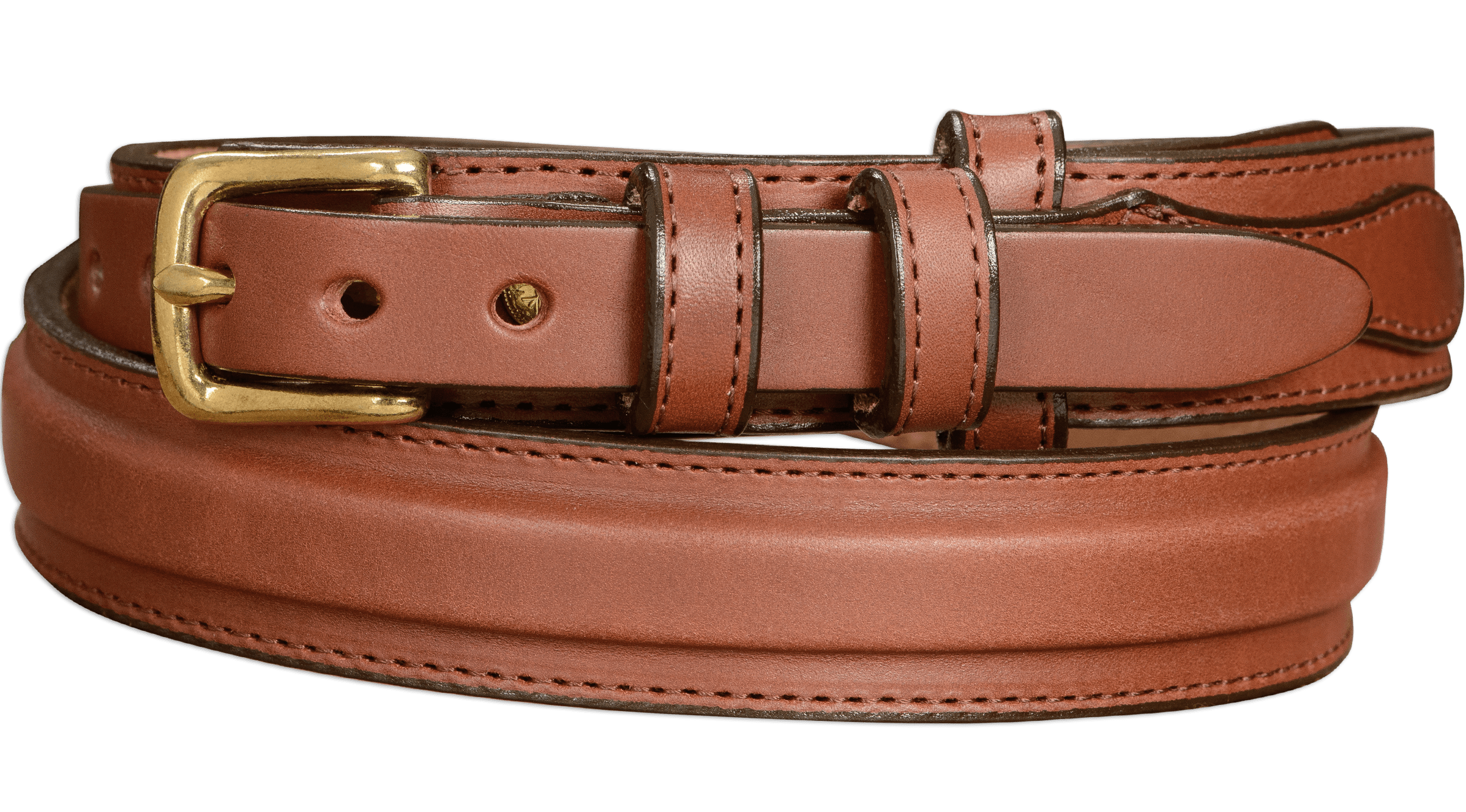 The Walker: Medium Brown Stitched Ranger 1.25 The Walker: Medium Brown Stitched Ranger 1.25