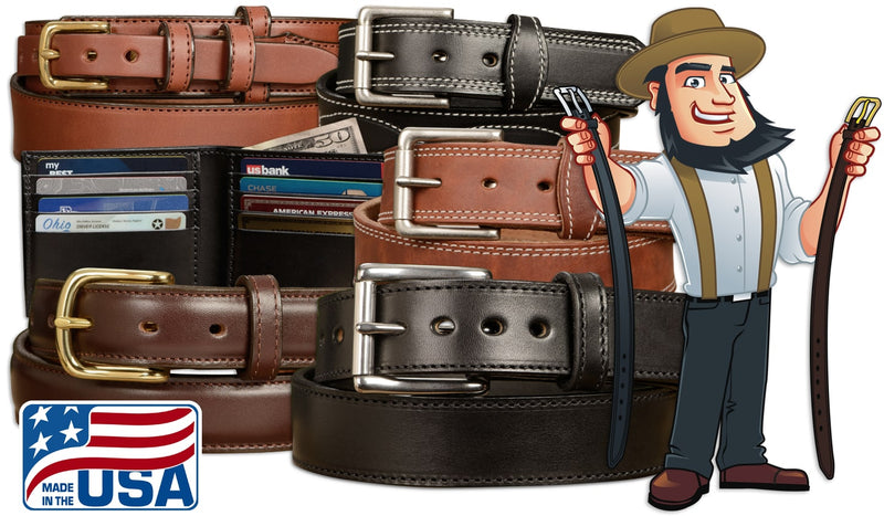 Amish Made Belts