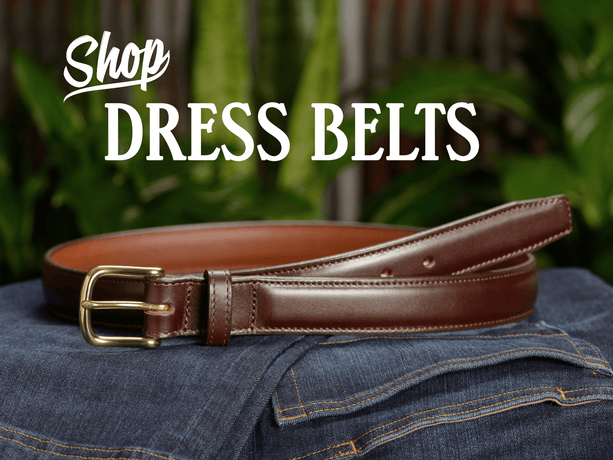 Amish Made Belts: Leather Belts for Men Made in the USA