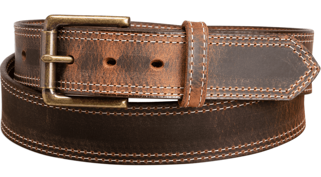 The Crazy Horse: Men's Oil Tanned Double Stitched Leather