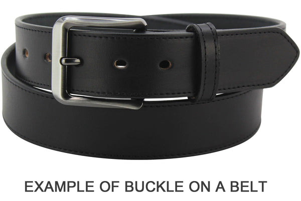 Bullhide Belts Gun Metal Dress Buckle