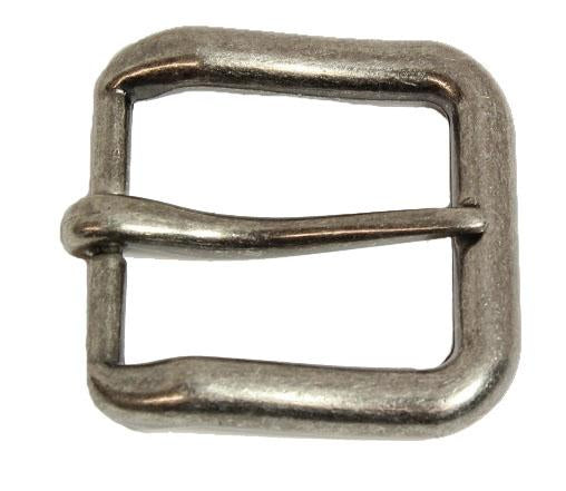 Antique Nickel Kennedy Buckle - Amish Made Belts