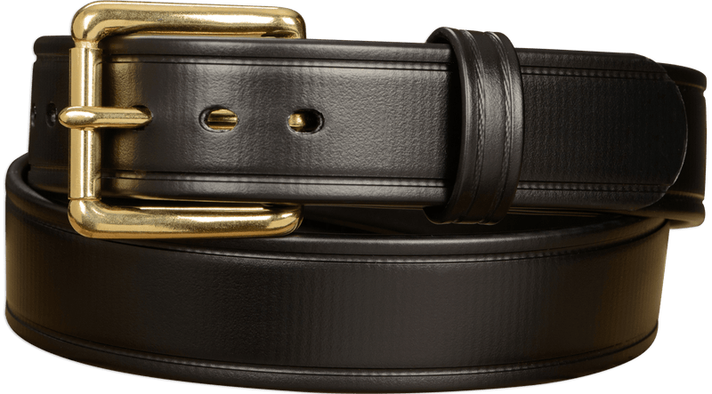 The Hercules Belt - Black Max Thick With Brass Buckle 1.50" (H505BK) 38" The Hercules Belt - Black Max Thick With Brass Buckle 1.50" (H505BK) 38"